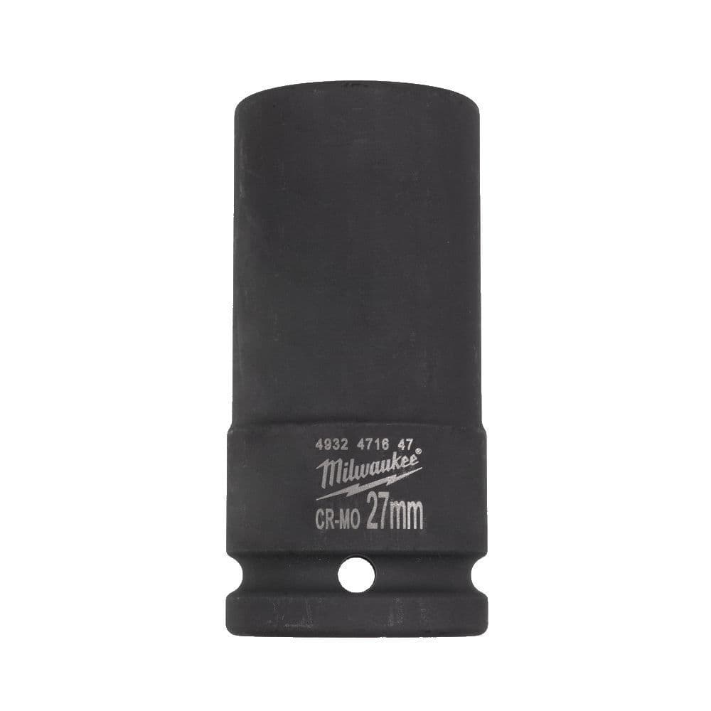 Milwaukee Priemyselné hlavice Shockwave 3/4" HEX 27mm predĺžené