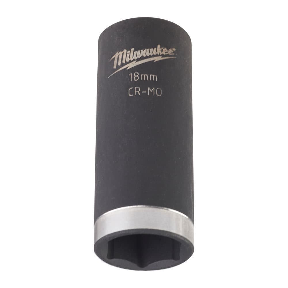 Milwaukee 3/8 Nástrčný kľúč Shockwave, Hex 18 - dlhý