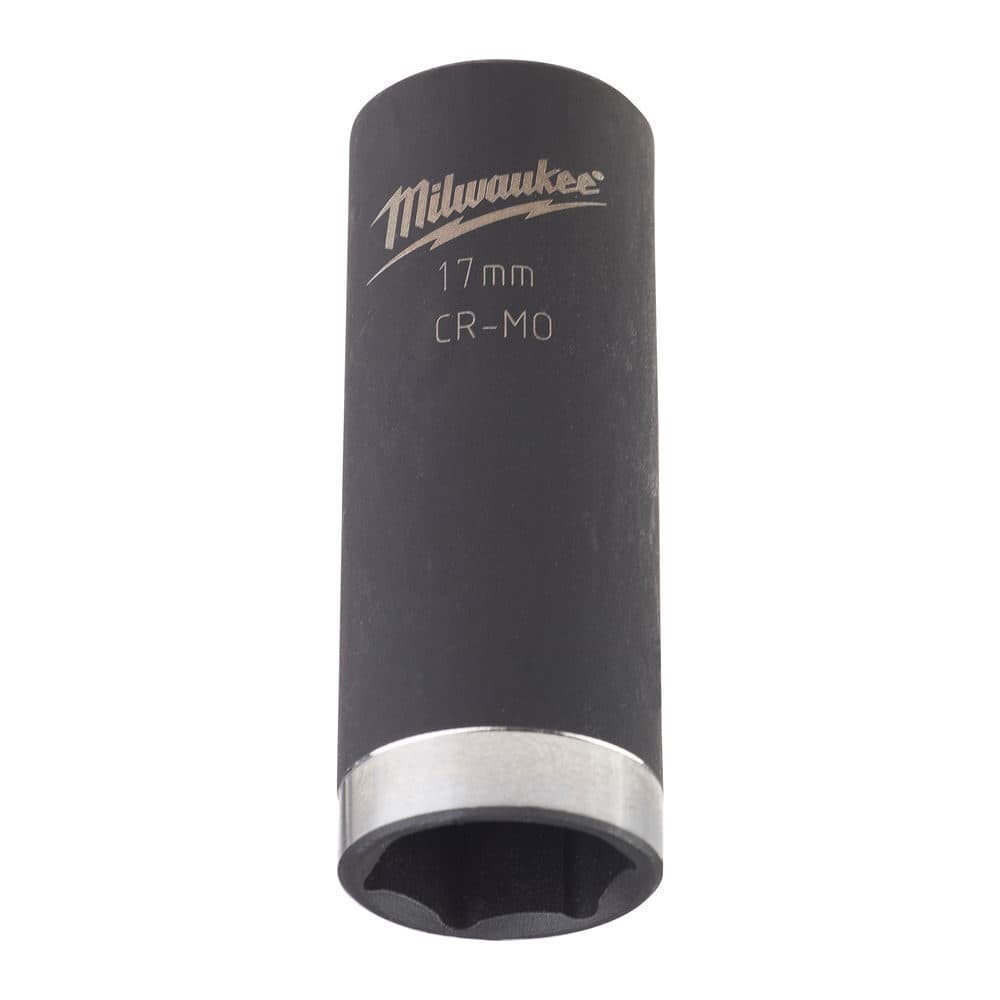 Milwaukee 3/8 Nástrčný kľúč Shockwave, Hex 17 - dlhý
