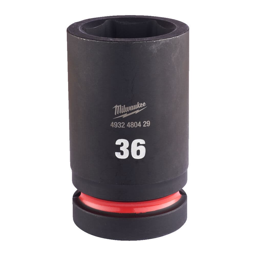 Milwaukee Priemyselné hlavice Shockwave 1" STD HEX 36mm dlhá