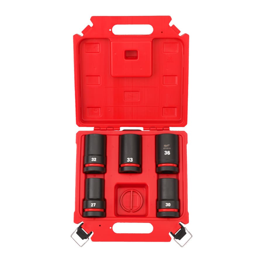 Milwaukee Sada nástrčkových kľúčov 1" STD Predĺžené 5ks