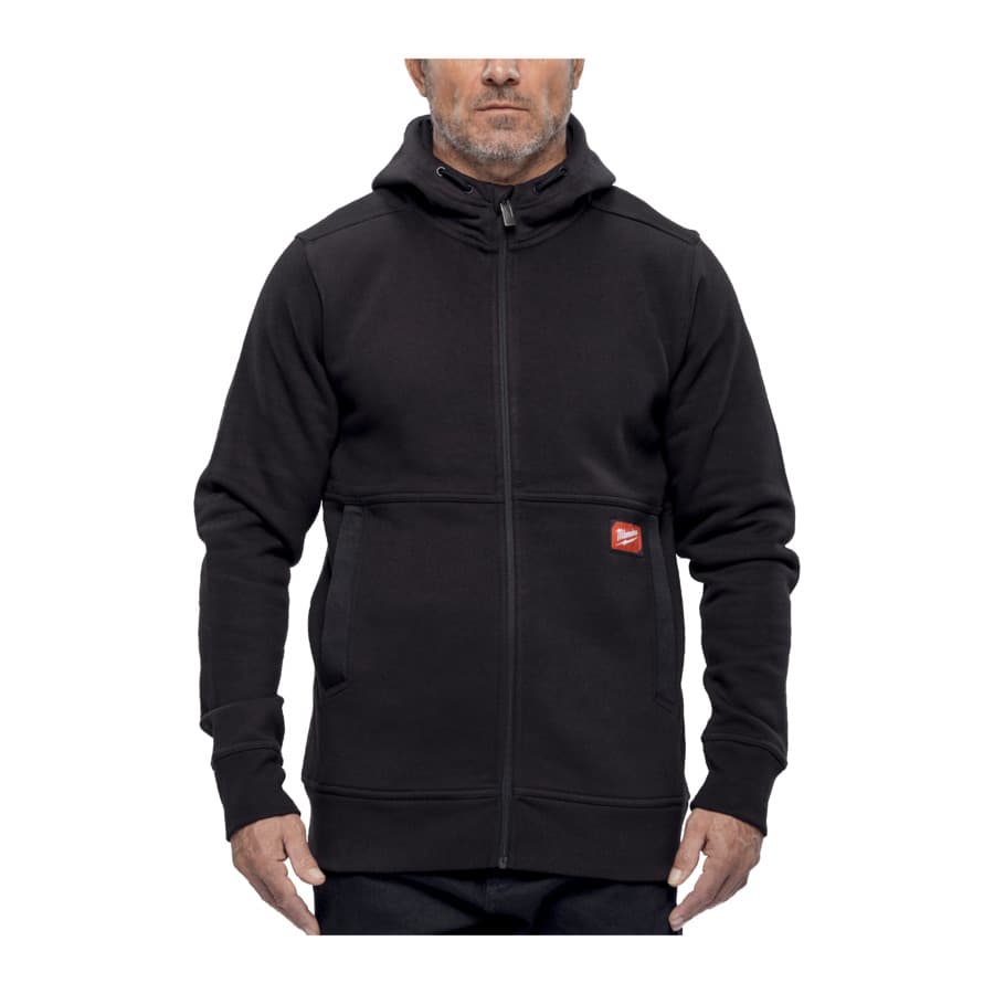 Milwaukee WHZ BL GRIDIRON™ mikina s kapucňou na zips čierna veľ.XL