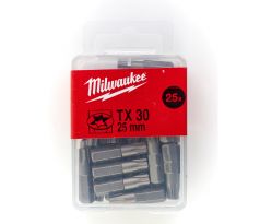 Milwaukee Skrutkovacie bity TX30, 25 mm (25 ks)