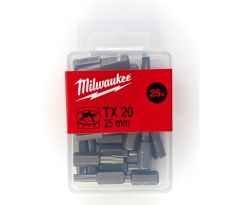 Milwaukee Skrutkovacie bity TX25, 25 mm (25 ks)