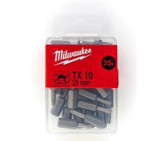 Milwaukee Skrutkovacie bity TX10, 25 mm (25 ks)