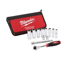 Milwaukee Račňový set 3/8"  - 12ks