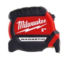 Milwaukee Magnetické meracie pásmo 8 m (šírka pásma 27 mm)