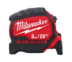 Milwaukee Meracie pásmo široké Premium 8-26
