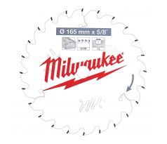 Milwaukee Pílový kotúč drevo 165X15.87X1.6X24ATB