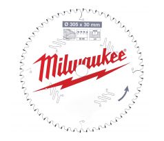 Milwaukee Pílový kotúč drevo 305X30X3.0X60ATB NEG.