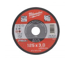 Milwaukee CutWSC 41/125 × 3 PRO+ rezný kotúč – 1 ks