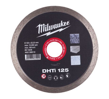 Milwaukee Diamantový kotúč DHTi 125 × 22,2 mm