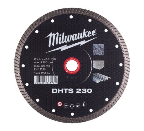 Milwaukee Diamantový kotúč DHTS 230 × 22,2 mm