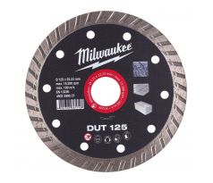 Milwaukee Diamantový kotúč DUT 125 × 22,2 mm