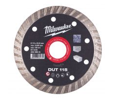 Milwaukee Diamantový kotúč DUT 115 × 22,2 mm