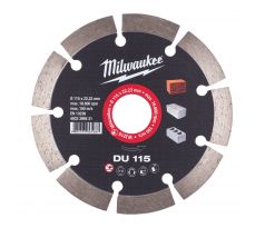 Milwaukee Diamantový kotúč DU 115 × 22,2 mm
