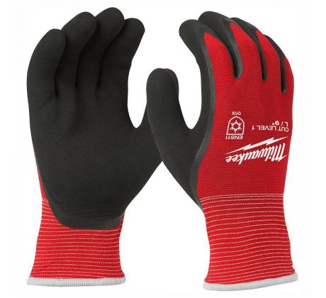 Milwaukee Zimné rukavice odolné proti prerezaniu Stupeň 1 -  vel M/8 - 1ks