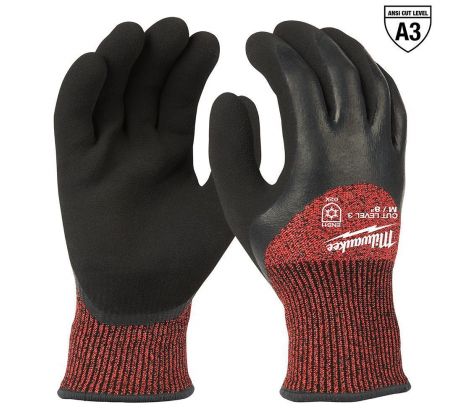 Milwaukee Zimné rukavice odolné proti prerezaniu Stupeň 3 -  vel XL/10 - 1ks