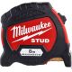 Milwaukee Meracie pásmo magnetické široké Stud 2 - 8m