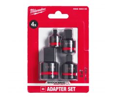 Milwaukee Adaptéry 1/2 HEX Shockwave SET 4ks