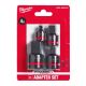 Milwaukee Adaptéry 1/2 HEX Shockwave SET 4ks