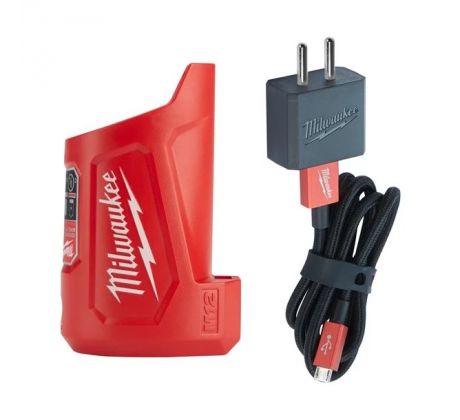 Milwaukee M12TC Cestovná nabíjačka