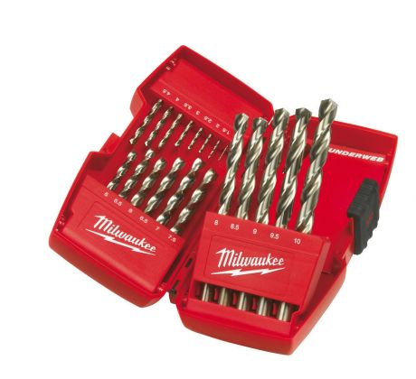 Milwaukee Sada vrtákov Thunderweb (1– 10 mm) - 19ks