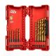 Milwaukee  Sada vrtákov do kovu ShockWave HSS-G Tin - 10 ks