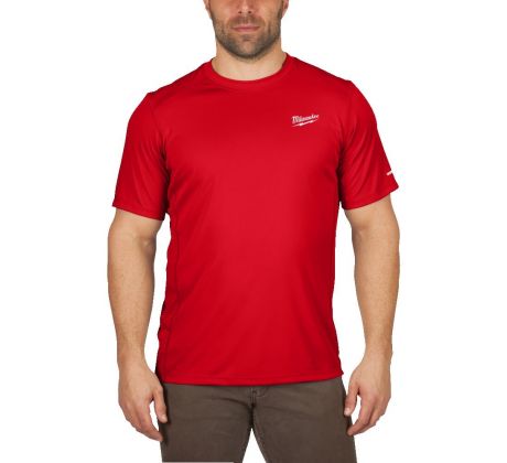 Milwaukee Funkčné tričko krátky rukáv WW SS RD - červené veľ.M