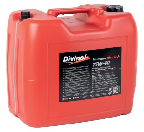 Divinol Motorový olej Multimax High Tech 15W-40 20l