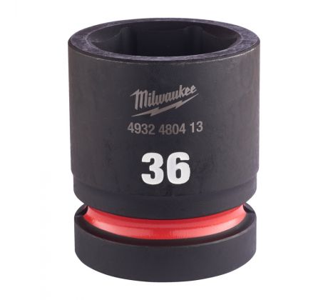 Milwaukee Priemyselné hlavice Shockwave 1" STD HEX 36mm krátka
