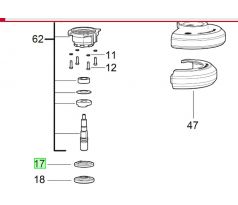 Milwaukee Prírubová matica č.18 na uhlovú brúsku M18FSAG125X